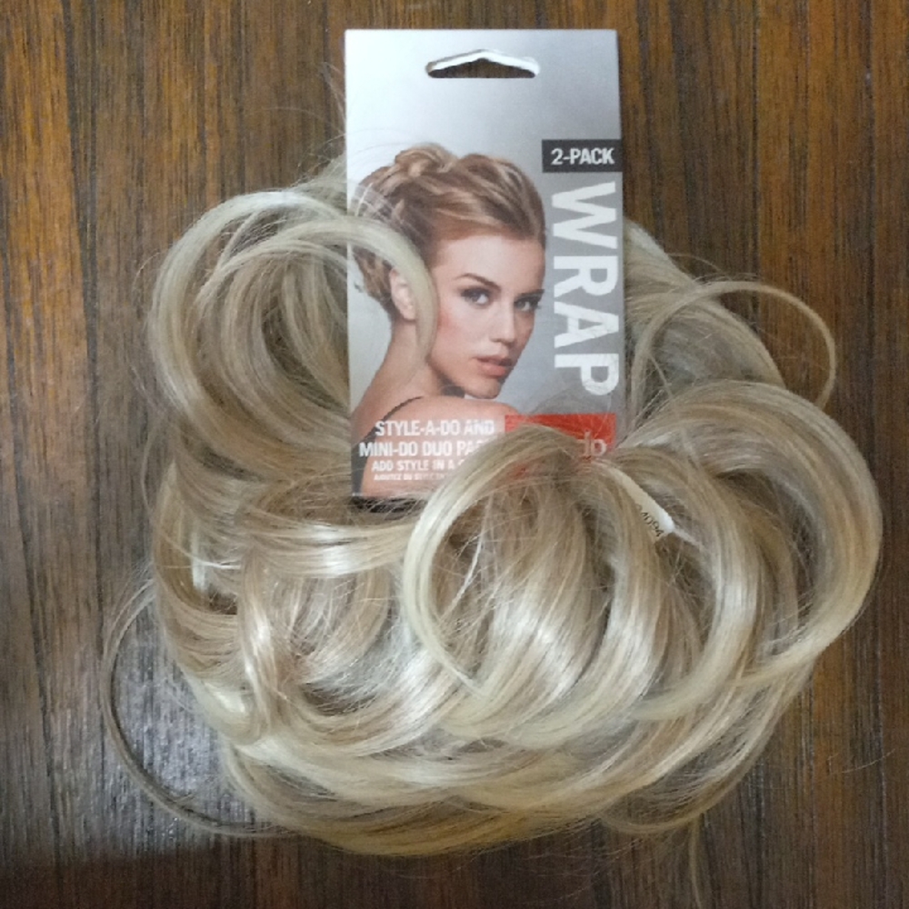 Tru 2 Life Natural Blonde Hair Wrap - 2-Pack